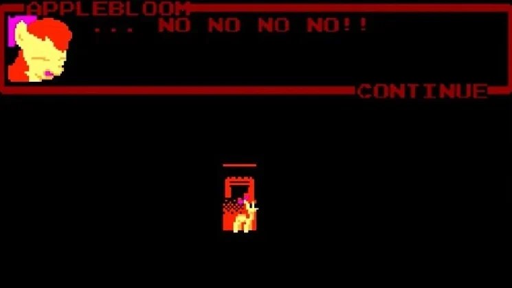 Point culminant du jeu vidéo My Little Pony, Story of the Blanks