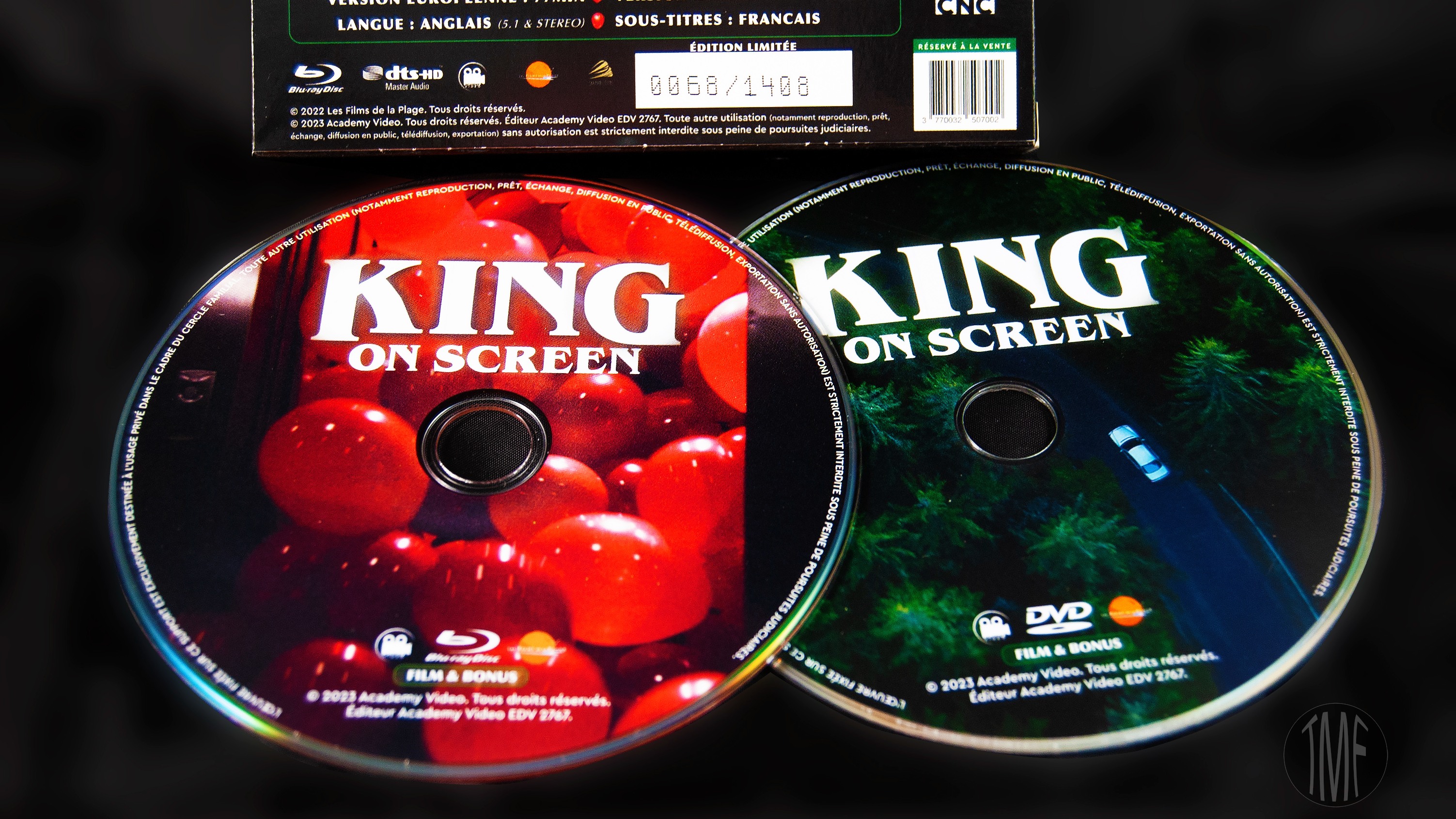 Bluray King of Screen documentaire sur Stephen King au cinéma