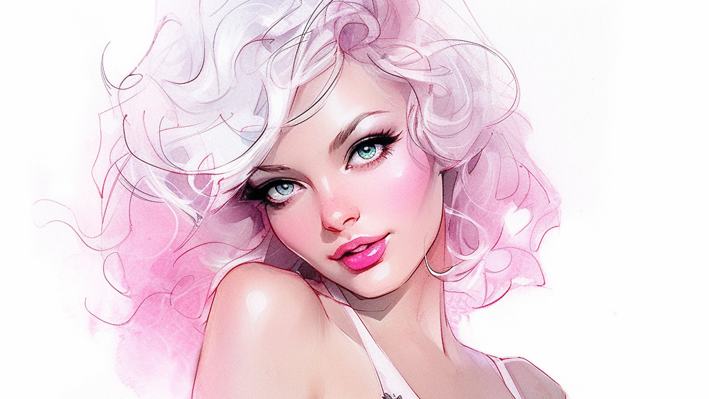 Jideka, des pin-ups en pagaille d&rsquo;aquarelle