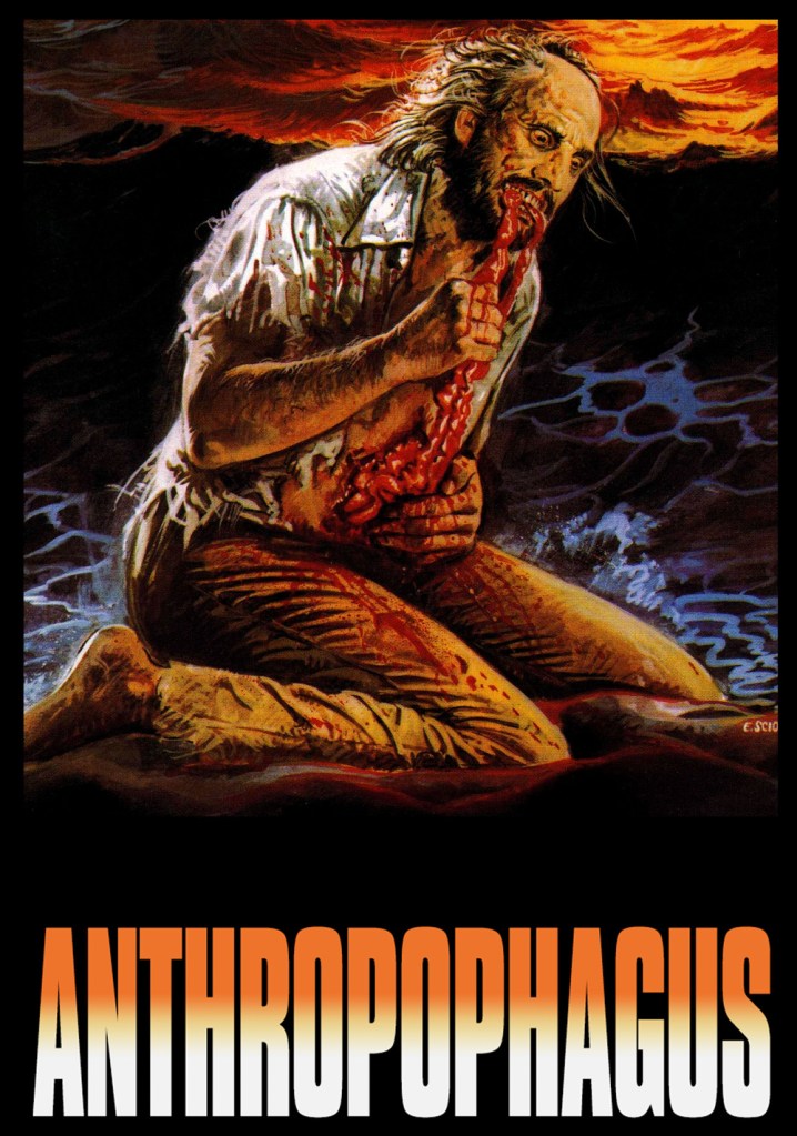 Bluray Vidéo Popcorn Antropophagus Joe D'Amato