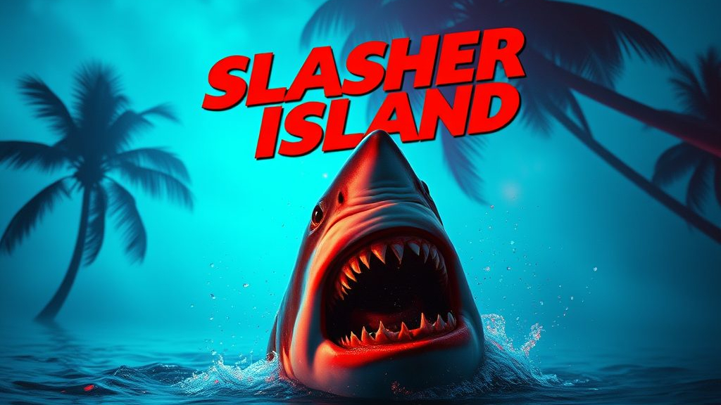 Slasher Island, un thriller sanglant par Violaine de&nbsp;Charnage