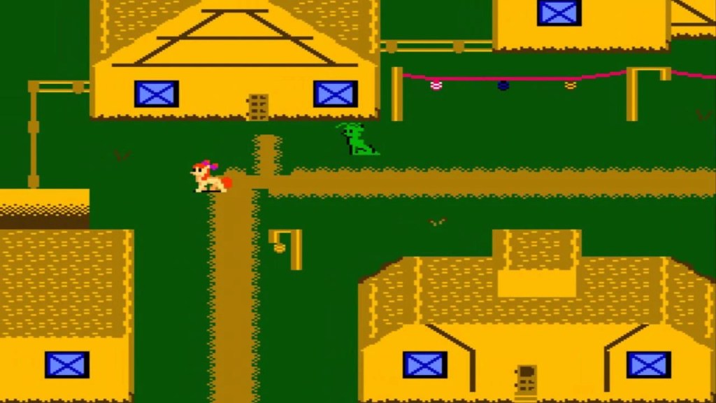 Séquence de début du jeu Story of the Blanks en Sunny Town