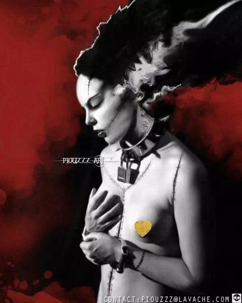Piouzzz, un artiste éphémère qui mêle l&rsquo;horreur à l&rsquo;érotisme