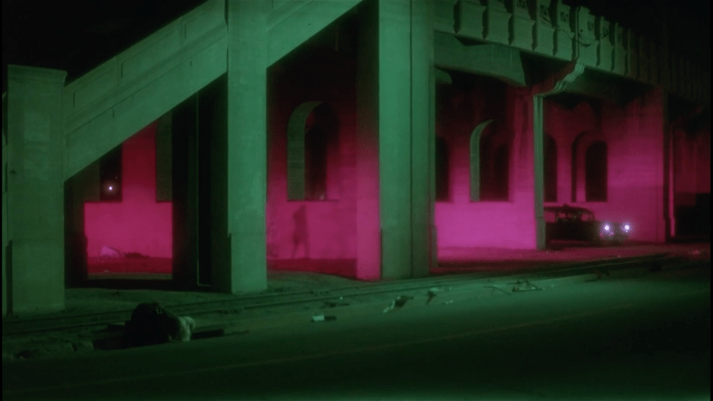 Décor en vert et violet