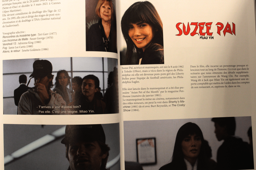 Page intérieur du livre Jack Burton dans les griffes du Mandarin. Toute l'histoire du film maudit de John Carpenter