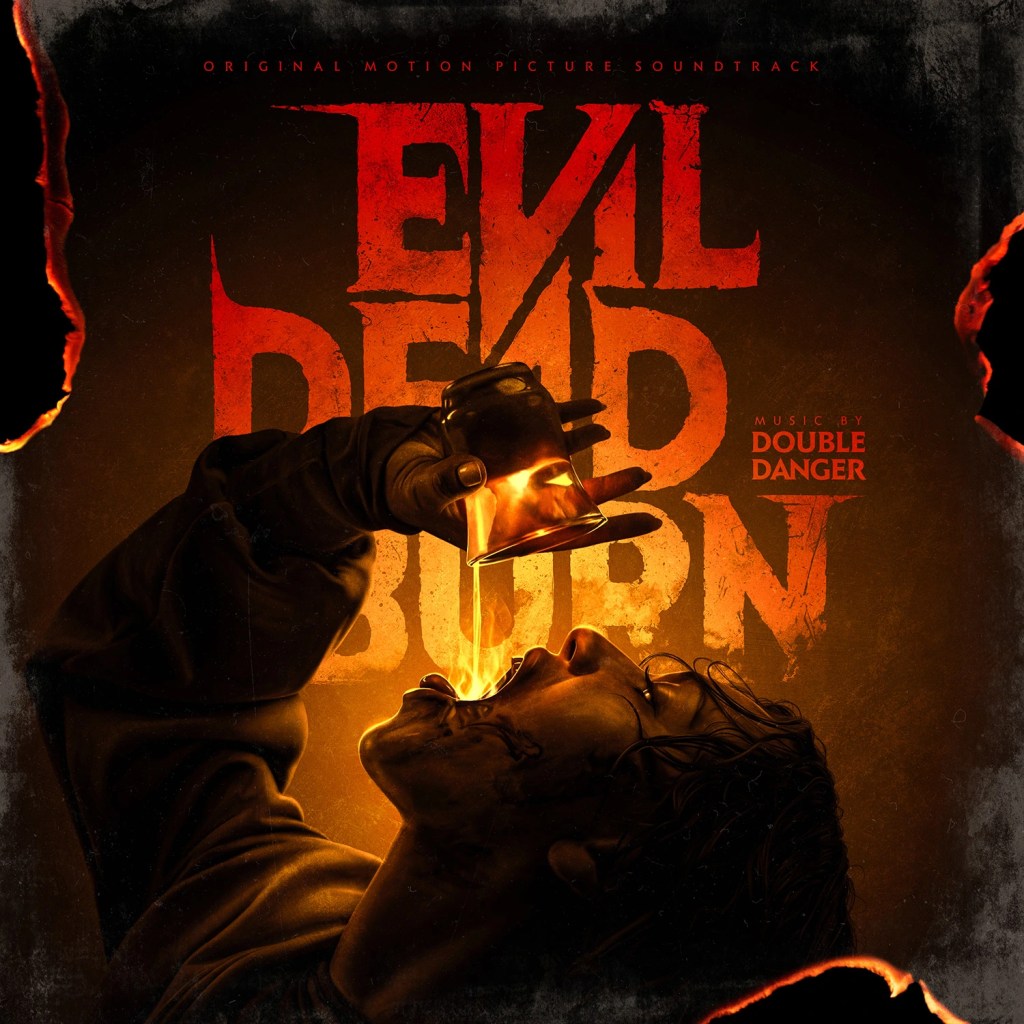 Vinyle de la bande-son du film Evil Dead Burn composé par Double Danger